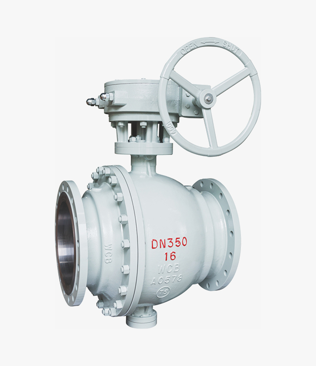 Trunnion ball valve